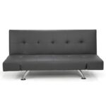 Brooklyn Sofa Bed Lounge Faux Leather Couch Futon Furniture Adjustable Suite Gr