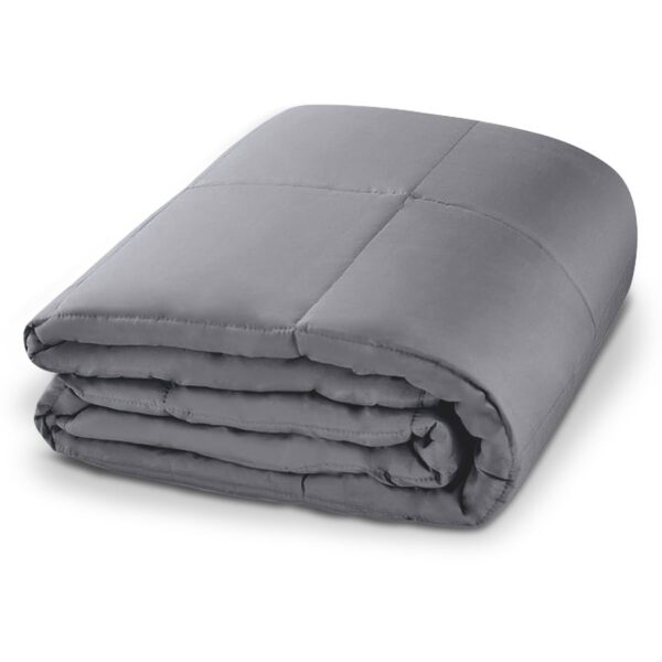 Weighted Blanket Heavy Quilt Doona 7Kg - Grey