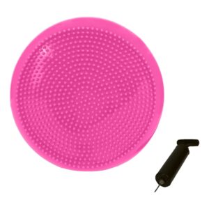 Yoga Stability Disc Home Gym Pilates Balance Trainer - Pink