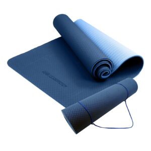 Eco-friendly Dual Layer 8mm Yoga Mat