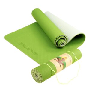 Eco-friendly Dual Layer 8mm Yoga Mat