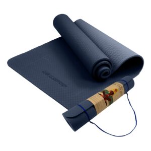 Eco-friendly Dual Layer 6mm Yoga Mat