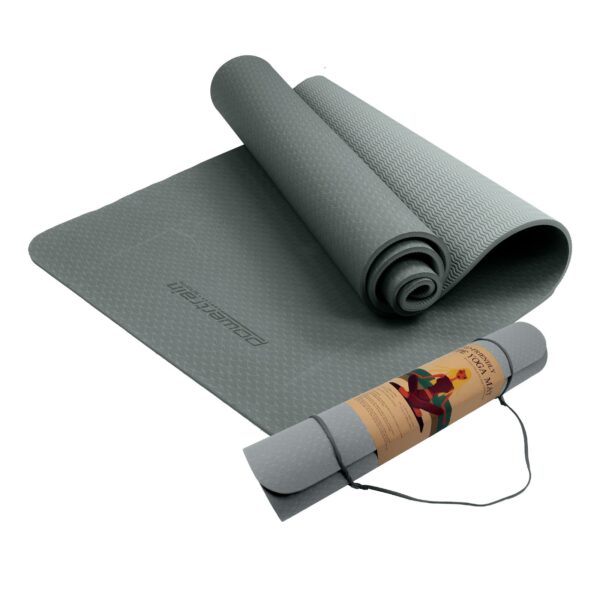 Eco-friendly Dual Layer 6mm Yoga Mat