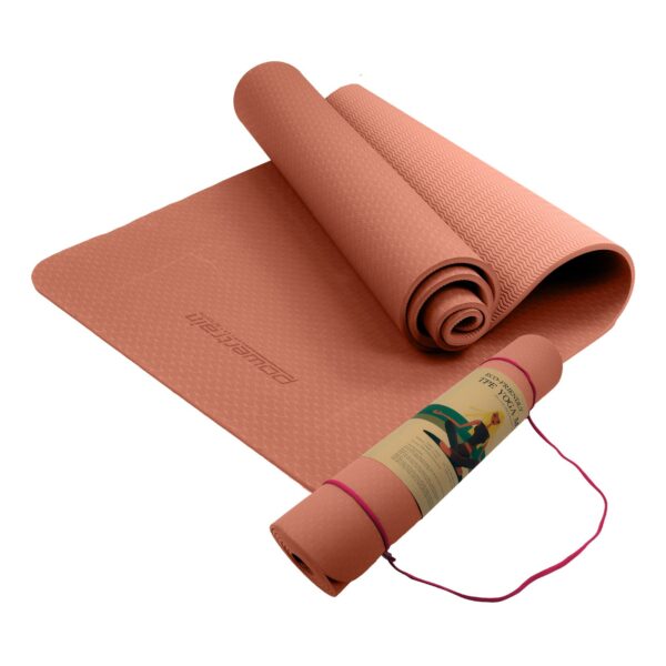 Eco-friendly Dual Layer 6mm Yoga Mat