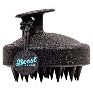 Shampoo Brush & Detangling Hair Brush (Black)