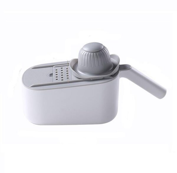 Vegetable Chopper Spiralizer Vegetable Slicer Dicer Onion Food Cutter Home Use Grey