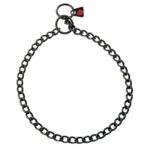 Herm Sprenger 2.5mm Black Coated Stainless Steel Standard Round Links 45cm