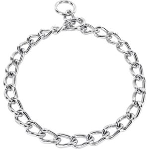 Herm Sprenger 5.0mm Chrome Standard Round Link 75cm