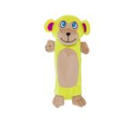 OUTWARD HOUND Bottle Buddy Gigglers Dog Toy - Frog  Monkey  Chicken - Frog