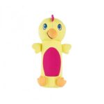 OUTWARD HOUND Bottle Buddy Splasher Dog Toy - Chicken  Monkey  Frog - Chicken