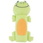 OUTWARD HOUND Bottle Buddy Splasher Dog Toy - Chicken  Monkey  Frog - Frog