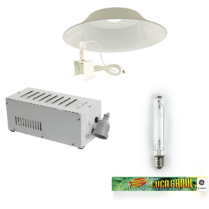 600w HPS Grow Light Kit with Lucagrow Bulb and 730mm Deep Bowl Reflector