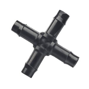 Barbed Cross Connector - 19mm  20 Pack for Flexible and Durable Hose Connections