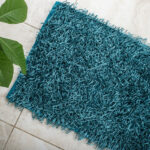 Luxury High Pile Soft Non Slip Bathmat 50 x 80cm (Petrol)