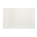 Microfiber Soft Non Slip Bath Mat Check Design (Cream)