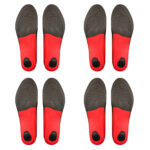 4X Pair Full Whole Insoles Shoe Inserts L Size Arch Support Foot Pads