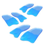 Half Insoles Shoe Inserts 3-Size Combo Gel Arch Support Foot Pad