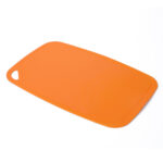 TPU Chopping Board Antibacterial Cutting Board Baby Food Grade ORANGE