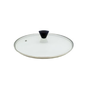 Stainless Steel Glass Lid with Bakelite Handle - 26cm