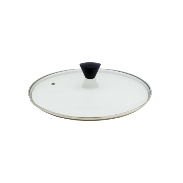 Stainless Steel Glass Lid with Bakelite Handle - 26cm