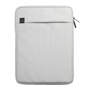 15 inch Laptop Sleeve Padded Travel Carry Case Bag L size LUKE GREY