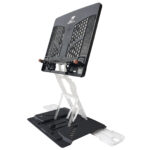 Adjustable Laptop Stand Foldable Tablet Book PC Holder Desk BLACK