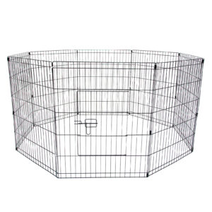 Pet Playpen Foldable Dog Cage 8 Panel 36in