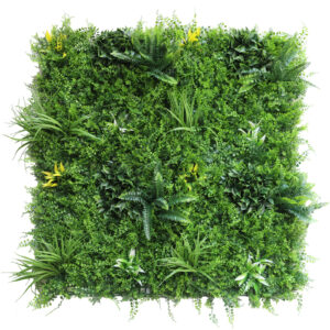 YES4HOMES 1 SQM Artificial Plant Wall Grass Panels Vertical Garden Foliage Tile Fence 1X1M Green