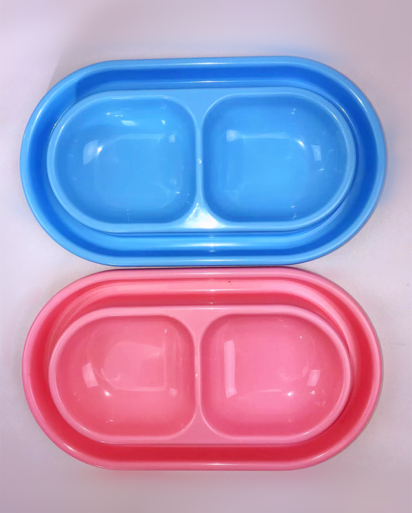 2 x Large Anti-Ant Pet Dog Feeding Bowls Cat Rabbit Guinea Pig Feeder