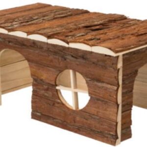 Hamster Wooden House Small Animals Hideout Home for Rat Mice Gerbil Mini Rabbit Mouse