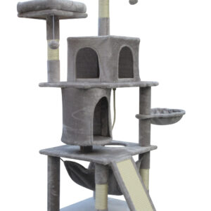 Large Cat Scratching Post Tree Scratcher Pole-Little Grey