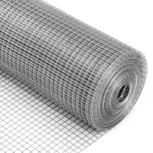 1 x 50M Galvanised Wire Mesh Garden Pet Chicken Coop Fencing Bird Netting Mesh