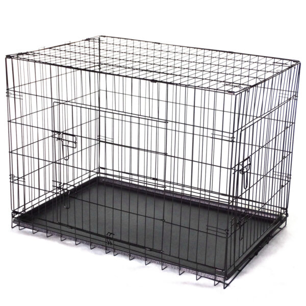 42' Collapsible Metal Dog Cat Puppy Rabbit Puppy Crate Cage