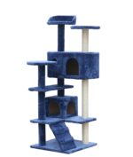 130 cm Blue Cat Scratching Post Tree  Scratcher Pole-Blue