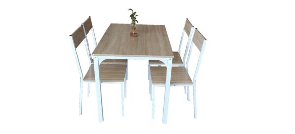 YES4HOMES 5 Piece Kitchen Dining Room Table and Chairs Set Furniture