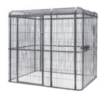 XXXXL Walk-in Bird Cat Dog Cage Pet Parrot Aviary  Perch 219x158x203cm With Green Cover