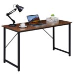 YES4HOMES Computer Desk  Sturdy Home Office Desk for Laptop  Modern Simple  Writing Table  Multipurpose Workstation