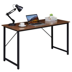 YES4HOMES Computer Desk  Sturdy Home Office Desk for Laptop  Modern Simple  Writing Table  Multipurpose Workstation