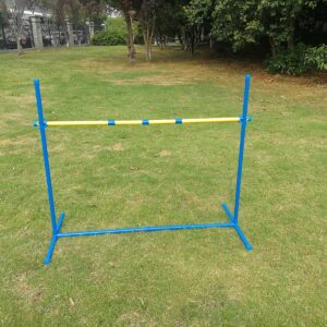 4 x Portable Dog Puppy Training Practice Jump Bar  Poles Agility Post