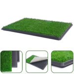 XL Indoor Dog Puppy Toilet Grass Training Mat Loo Pad Potty 76 X 51 cm