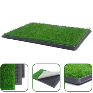 XL Indoor Dog Puppy Toilet Grass Training Mat Loo Pad Potty 76 X 51 cm