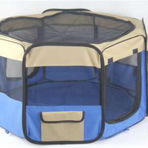 Small Blue Dog Cat Puppy Rabbit Guinea Pig Cage Cat Soft Playpen