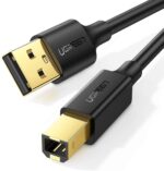 USB 2.0 A Male to B Male Printer Cable  (Black) 10351