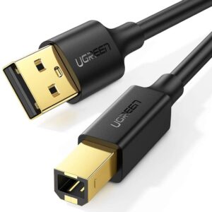 USB 2.0 A Male to B Male Printer Cable  (Black) 10351