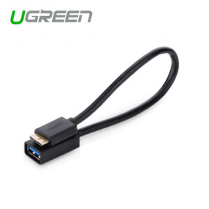 Micro USB 3.0 OTG Cable For  Note 3/S4/S5 - Black (10816)