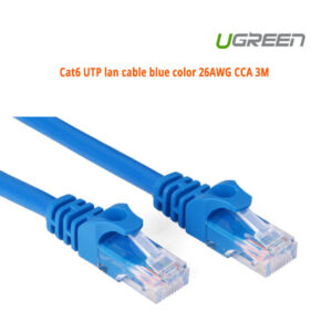 Cat6 UTP blue color 26AWG CCA LAN Cable  (11203)