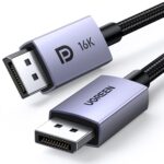 15383 16K Displayport 2.1 Male to Male VESA Certified Cable 1M