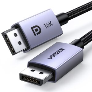 15384 16K Displayport 2.1 Male to Male VESA Certified Cable 2M