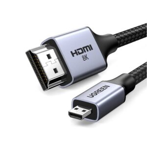 15517 8K Micro-HDMI to HDMI Cable 2M