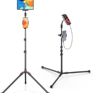 15647 2-in-1 Tablet (Max 12.9 inch) + Phone (Max 7.2 inch) Tripod Stand